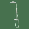 Monomando De Ducha Con Columna Blanco Estilo Premium Colección AURA 75499751XL – GRB Mixers