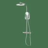 Monomando De Ducha Con Columna Cromo Estilo Premium Colección TIME 47499470XL – GRB Mixers