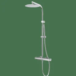 Monomando De Ducha Con Columna Cromo Estilo Cool Colección COOL 90499900XL – GRB Mixers