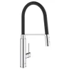 Monomando De Fregadero Negro Y Cromo – Concetto – Grohe – 31491000