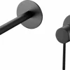 Monomando Empotrado Lavabo Milos Stick Negro Mate – GLIS045/NG – Imex