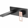 Monomando Empotrado Lavabo Suecia Negro Oro Rosa – BDC032-4NOR – Imex