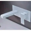 Monomando Empotrado Lavabo Suiza Blanco Mate – GLE020/BL – Imex