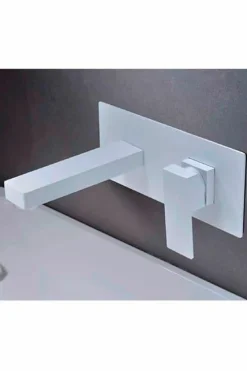 Monomando Empotrado Lavabo Suiza Blanco Mate – GLE020/BL – Imex