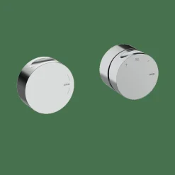 Monomando Horizontal 2/3 Salidas Internas Cromo Estilo Cool Colección INCOOL 90102100 – GRB Mixers