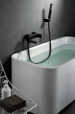 Monomando Kit Baño/ducha Suecia Negro Mate – BDC032-7NG – Imex