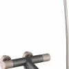 Monomando Kit Baño/ducha Termostático Line Gris Ma – BTD038-4GC – Imex