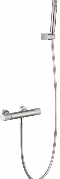 Monomando Kit Ducha Termostático Line Níquel Cepil – BTD038-5NQ – Imex
