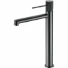 Monomando Lavabo Alto Line Black Gun Metal – BDD038-3BGM – Imex