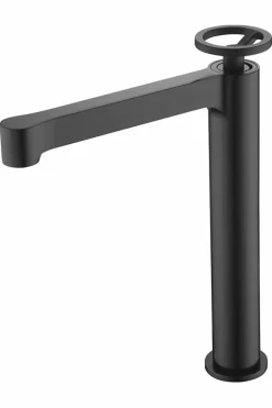 Monomando Lavabo Alto Olimpo Negro Mate – BDC033-3NG – Imex