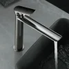 Monomando Lavabo Alto Ural Níquel Cepillado – BDG040-3NQ – Imex