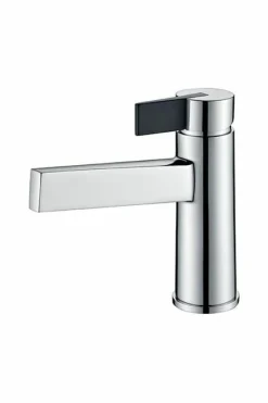 Monomando Lavabo Elba Cromo/negro – BDA022-1NG – Imex