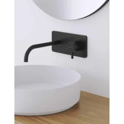 Monomando Lavabo Placa Empotrado Sistema Eco-Green – Minimal – Martelli