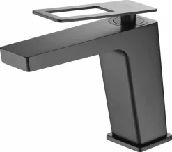 Monomando Lavabo Suecia Negro Mate – BDC032-1NG – Imex