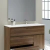 Mueble A Suelo Con 3 Cajones Y 1 Puerta + Encimera SolidCoat Surface Diva – Serie Life – Baños10