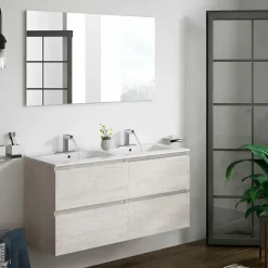 Mueble De Baño Suspendido 2 Cajones + Lavabo – Atlas – Banium