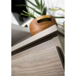 Mueble Suspendido 1 Cajón Y 1 Hueco + Encimera SolidCoat Surface Diva – Serie Life – Baños 10