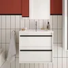 Mueble Suspendido 2 Cajones Y Lavabo De Porcelana – Attila – Salgar