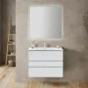 Mueble Suspendido 3 Cajones Blanco Mate – Canela – Muebles Jumar