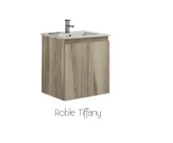 Mueble Suspendido 2 Puertas + Lavabo Ceramico 60 Cm Robre Tiffany – Julieta – Muebles Jumar