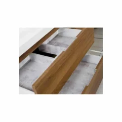 Mueble Suspendido Con Dos Cajones + Encimera SolidCoat Surface Diva – Serie Life – Baños10