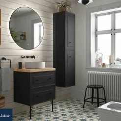 Mueble Suspendido Dos Cajones Clásico – Renoir – Salgar