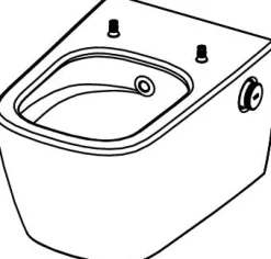 Pack Inodoro Suspendido Con Función De Lavado Agua Caliente Y Fría + Bastidor De 15 Cm (sin Conexión Eléctrica) – TeceOne – Tece