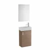 Pack Mueble Mik + Lavabo Albus 40 Nogal – G7916085 – Gala