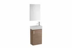 Pack Mueble Mik + Lavabo Albus 40 Nogal – G7916085 – Gala