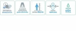 Panel Fijo De Ducha – Fresh FR703 16 – Kassandra