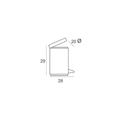 Papelera De Pedal – Manillons Torrent