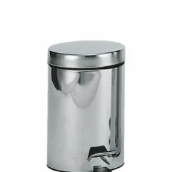 Papelera Higiénica Con Pedal De Capacidad 3 L De Acero Inoxidable. Acabado Brillo 09100.03.B – Nofer