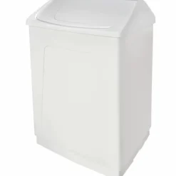 Papelera Rectangular Con Tapa Basculante, 55 L. 14027.W – Nofer
