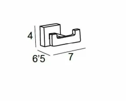 Percha – Cromo Modelo Lissa – 6208002 – Manillons Torrent