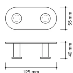 Percha Doble – Aro – Neodek