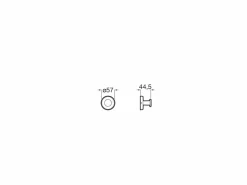 Percha (Posibilidad De Instalación Mediante Tornillería O Adhesivo) – Twin – Roca – A816700001