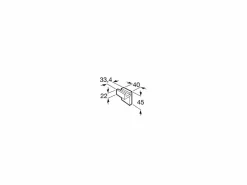 Percha (Posibilidad De Instalación Mediante Tornillería O Adhesivo) – Rubik – Roca – A816840001