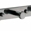 Percha Triple – Inox Cepillado. Modelo Eco – 6544012 – Manillons Torrent