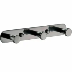 Percha Triple Pegar – Inox Cepillado Modelo Eco – 6579012 – Manillons Torrent