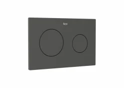 Placa De Accionamiento Con Descarga Dual Con Acabado Onix Mate 254 X 10 X 164 Mm – In-Wall PL10 DUAL (ONE) – Roca