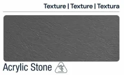 Plato De Ducha Acrílico Ligero Textura Acrilic Stone – Evolution – Baños 10