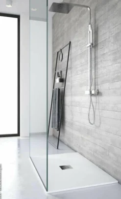 Plato De Ducha De Solid Stone Textura Stone – Hit – Baños 10