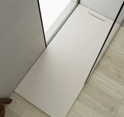 Plato De Resina Tesstone Extra-plano Con Desagüe Lineal De Gran Caudal – Uno – Baños 10