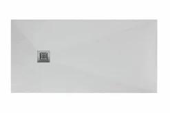 Plato Ducha Resina C/Desagüe Suite-N 110X70 Gris Ar – G6347123 – Gala