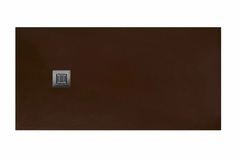 Plato Ducha Resina C/Desagüe Suite-N 100X70 Moka – G6347025 – Gala –