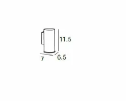 Portacepillos Pared – Cromo Modelo Eco – 1705002 – Manillons Torrent