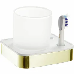 Portacepillos Pared – Dorado Pvd Modelo Combis – 6522056 – Manillons Torrent