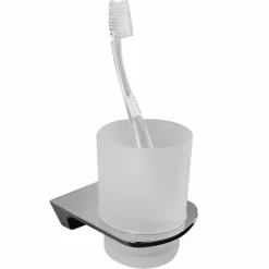 Portacepillos Pared Adh – Cromo Modelo Nicole – 2265002 – Manillons Torrent