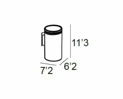 Portacepillos Pared Adh – Cromo/Oro Modelo Carmen – 6666003 – Manillons Torrent