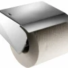 Portarrollos De Pegar – Inox Cepillado. Modelo Eco – 6564012 – Manillons Torrent
